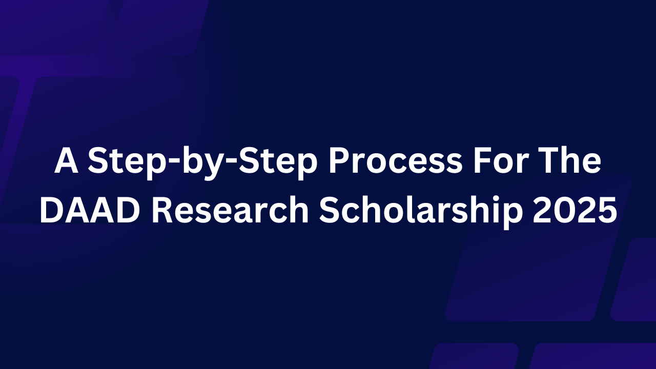DAAD Research Scholarship